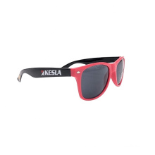 Unisex Fashion Colorful PC Frame Printed UV 400 Plastic Sunglasses